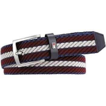 Ceinture Tommy Hilfiger Cintura Uomo Navy Red White Fantasia AM0AM1224...