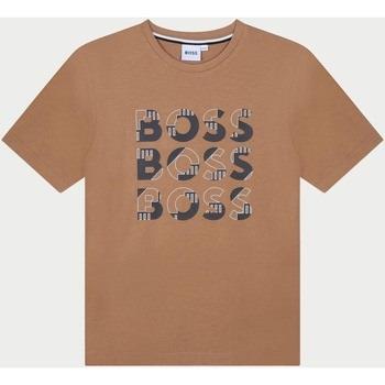 T-shirt enfant BOSS T-shirt pour enfants en coton avec logo