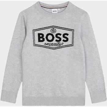 Pull enfant BOSS Pull col rond en coton pour enfant