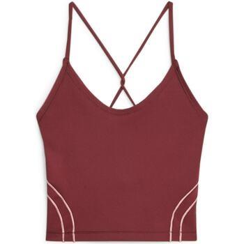 Brassières de sport Puma Studio Ultrabare Crop Top Dark Jasper