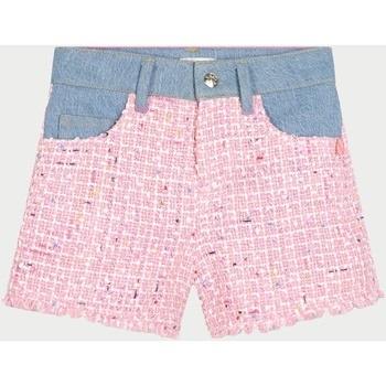 Short enfant Billieblush Short fille en tweed avec poches