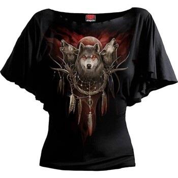 T-shirt Spiral Cry Of The Wolf