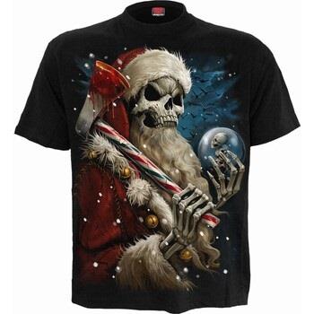 T-shirt Spiral Candy Cane Santa