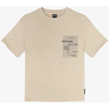 T-shirt enfant Le Temps des Cerises T-shirt hyacibo beige