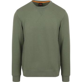 Sweat-shirt BOSS Sweater Westart Vert Open