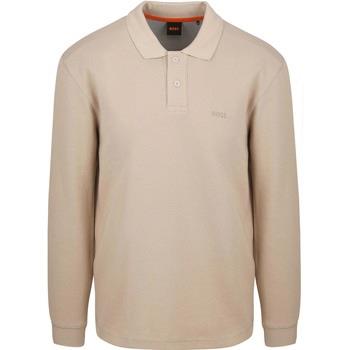 Sweat-shirt BOSS Polo Petempestolong Long Sleeve Beige