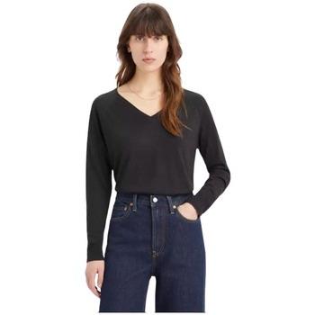 Pull Levis PULL COL V PETAL NOIR - CAVIAR - XS