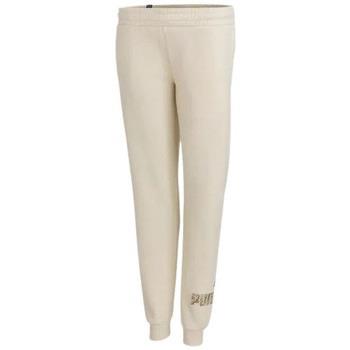 Jogging Puma PANTALON JOGGING ESSENTIAL+ ANIMAL BEIGE - ALPINE SNOW - ...