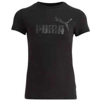 T-shirt enfant Puma TEE-SHIRT ESSENTIAL+ ANIMAL NOIR - Noir - 128