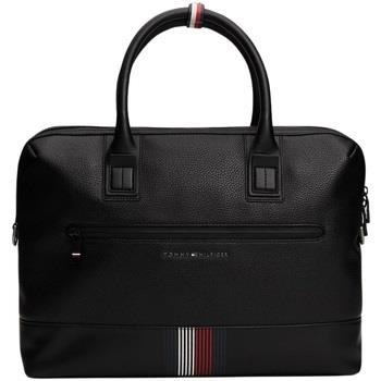 Porte document Tommy Hilfiger Sac ordinateur Ref 63550 BDS Noir 41*30*...