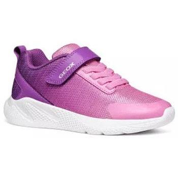 Baskets enfant Geox BASKETS SPRINTYE ROSE ET VIOLETTE