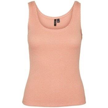 T-shirt Vero Moda DEBARDEUR ORANGE - PEACH PINK - S