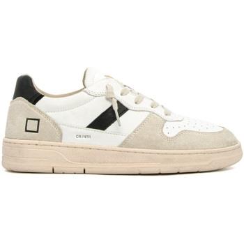 Baskets Date D.A.T.E. C2-NT-WB COURT 2.0 NATURAL WHITE-BLACK