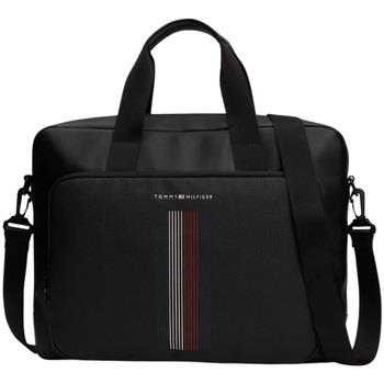 Porte document Tommy Hilfiger Sac ordinateur Ref 63576 BDS Noir 41*32*...