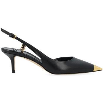 Chaussures escarpins Elisabetta Franchi Escarpin en cuir nappa noir av...