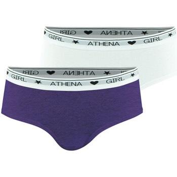 Boxers Athena Lot de 2 boxers fille Coton Ultra Doux Girl by