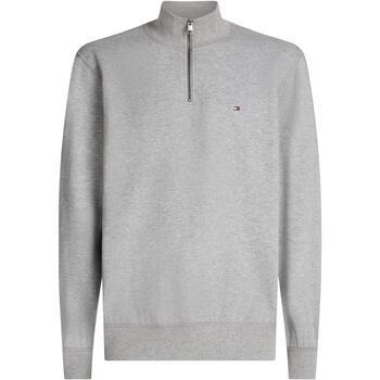 Sweat-shirt Tommy Hilfiger Pull demi-zip gris