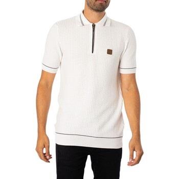 Polo Trojan Polo tissé en maille fine