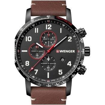 Montre Wenger 01.1543.107, Quartz, 44mm, 10ATM