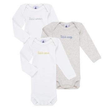 Pyjamas / Chemises de nuit Petit Bateau BODY US ML MESSAGES PACK X3