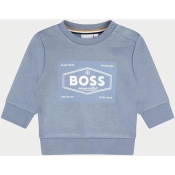 Sweat-shirt enfant BOSS Sweat-shirt à col rond pour bébé avec logo