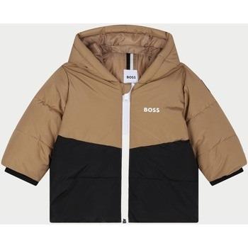 Blouson enfant BOSS Veste matelassée avec capuche et logo