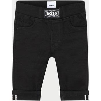 Jeans enfant BOSS Jean en coton mélangé pour bébé