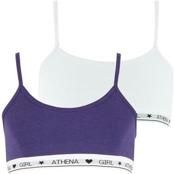 Brassières Athena Lot de 2 brassières fille Coton Ultra Doux Girl by