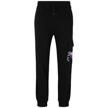 Pantalon BOSS PANTALON DE JOGGING DOBCAT NOIR