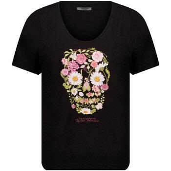 T-shirt Deeluxe T-shirt FLOWERSKULL