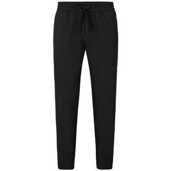 Pantalon BOSS CHINO T-FLEX TAPERED FIT EN TISSU STRETCH DÉPERLANT NOI