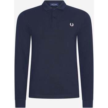 Polo Fred Perry Chemise unie LS - marine