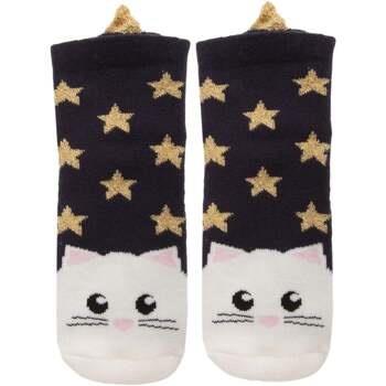 Chaussettes enfant Isotoner Chaussettes antidérapantes Enfant Chat 1/4...