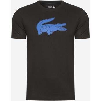 T-shirt Lacoste T-shirt imprimé - noir ladigue