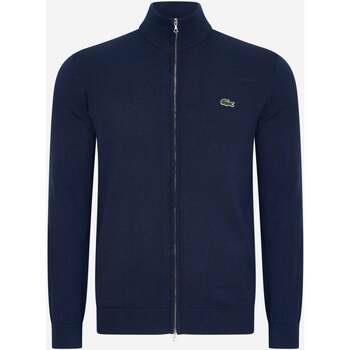 Gilet Lacoste A Pull à fermeture éclair - bleu marine