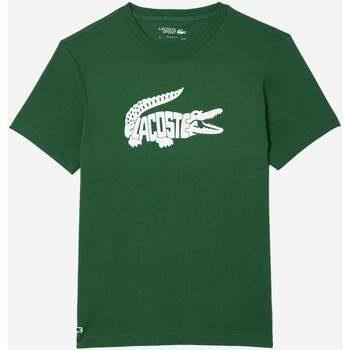 T-shirt Lacoste Logo du tee - vert