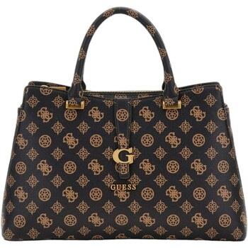 Sac Guess Kuba Borsa Satchel Donna Mocha Logo PA932906