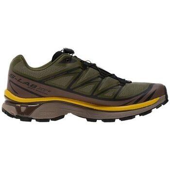 Chaussures Salomon Baskets XT-6 Olive Night/Black/Sulphur