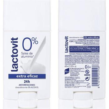 Accessoires corps Lactovit Original Extra Eficaz 0% Deo Stick