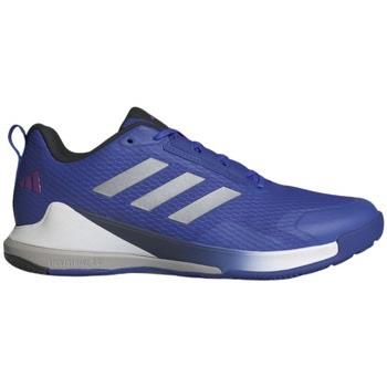 Chaussures adidas CHAUSSURES INDOOR NOVAFLIGHT 2 - LUCBLU/MSILVE/FTWWH...