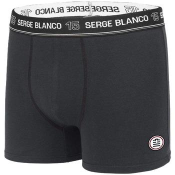 Slips Serge Blanco - Boxer - noir