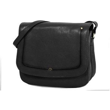 Sac bandoulière Katana Besace Cuir De Vachette Collet Végétal 66802