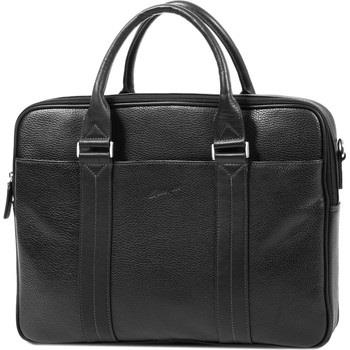 Sac ordinateur Gerard Henon Porte-ordinateur Cuir De Vachette Grainé G...