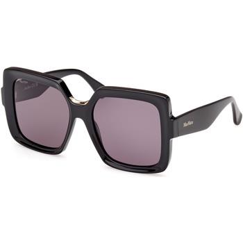 Lunettes de soleil Max Mara MM0088 ERNEST Lunettes de soleil, Noir/Fum...