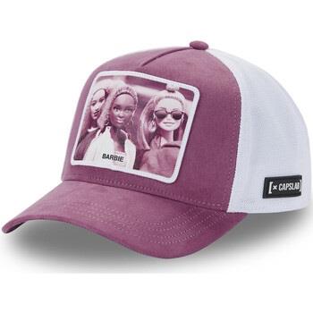 Casquette Capslab Casquette femme trucker en suedine finitions premium...