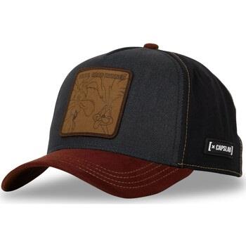 Casquette Capslab Casquette homme trucker effet denim et suedine Loone...