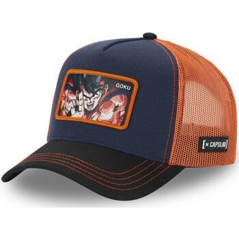 Casquette Capslab Casquette homme trucker en canvas de coton Dragon Ba...