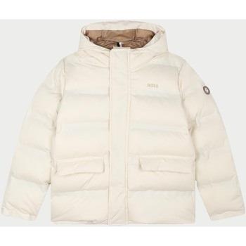 Blouson enfant BOSS Doudoune pour enfant avec capuche et logo