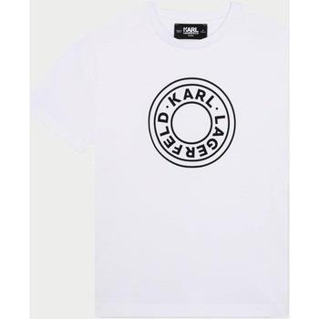 T-shirt enfant Karl Lagerfeld T-shirt enfant en coton avec imprimé