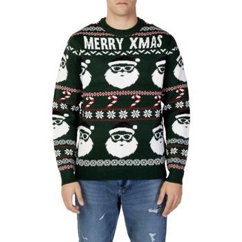 Pull Only &amp; Sons ONSXMAS SANTA JAQ REG RAS DU COU TRICOT 3994 - 22...